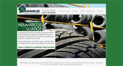 Desktop Screenshot of neumaticosusadosmantenimovil.com