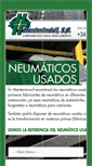 Mobile Screenshot of neumaticosusadosmantenimovil.com